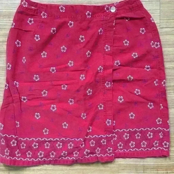 Bandana print wrap skirt - Picture 1 of 6